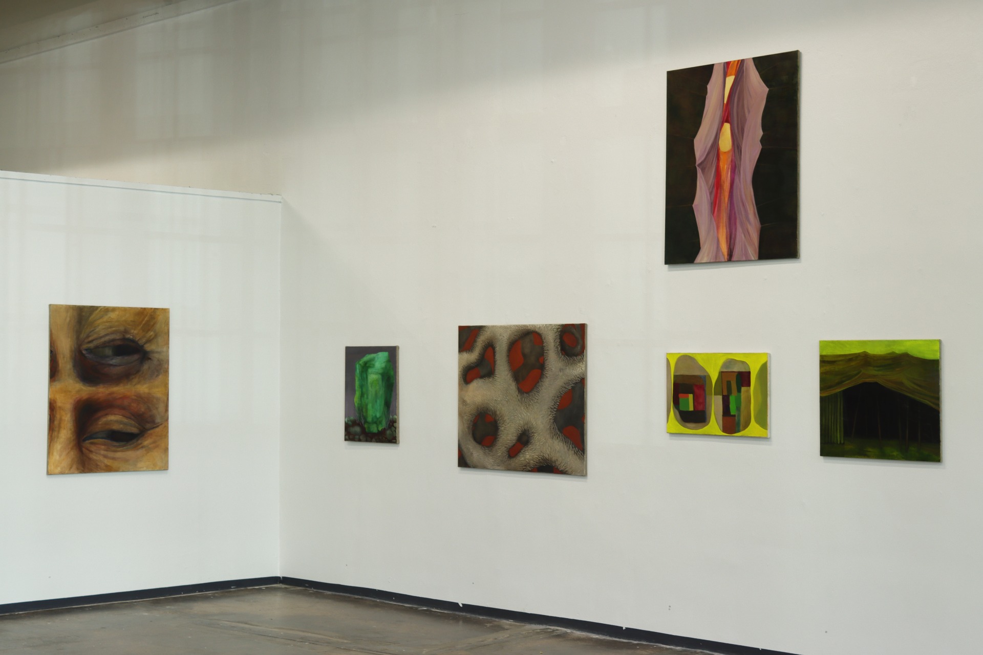 Vapaa´25, Graduation exhibition, photo Virppi Sysilehto. 